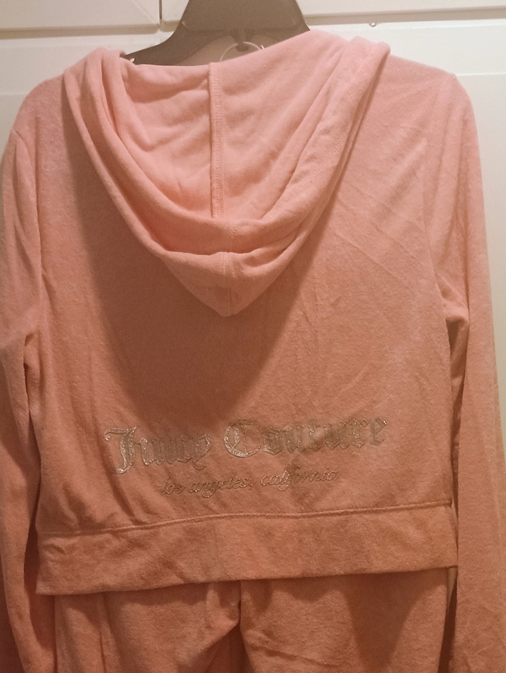 Juicy Couture Terry Towel Track Set - Large - Pink Y2K - Picture 3 of 6